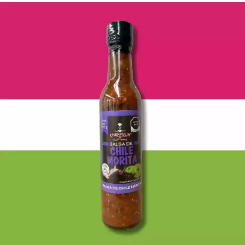 Salsa de Chile Morita bote de vidrio 250ml
